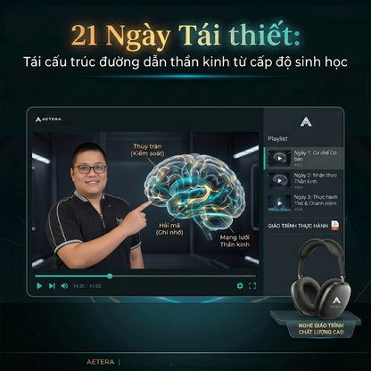 AETERA Lộ Trình 21 Ngày Làm Chủ Thần Kinh