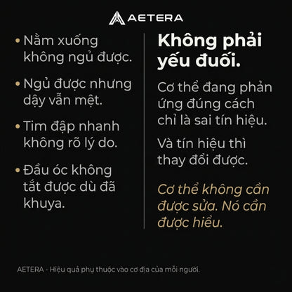 AETERA - Lộ trình 21 ngày làm chủ Thần Kinh