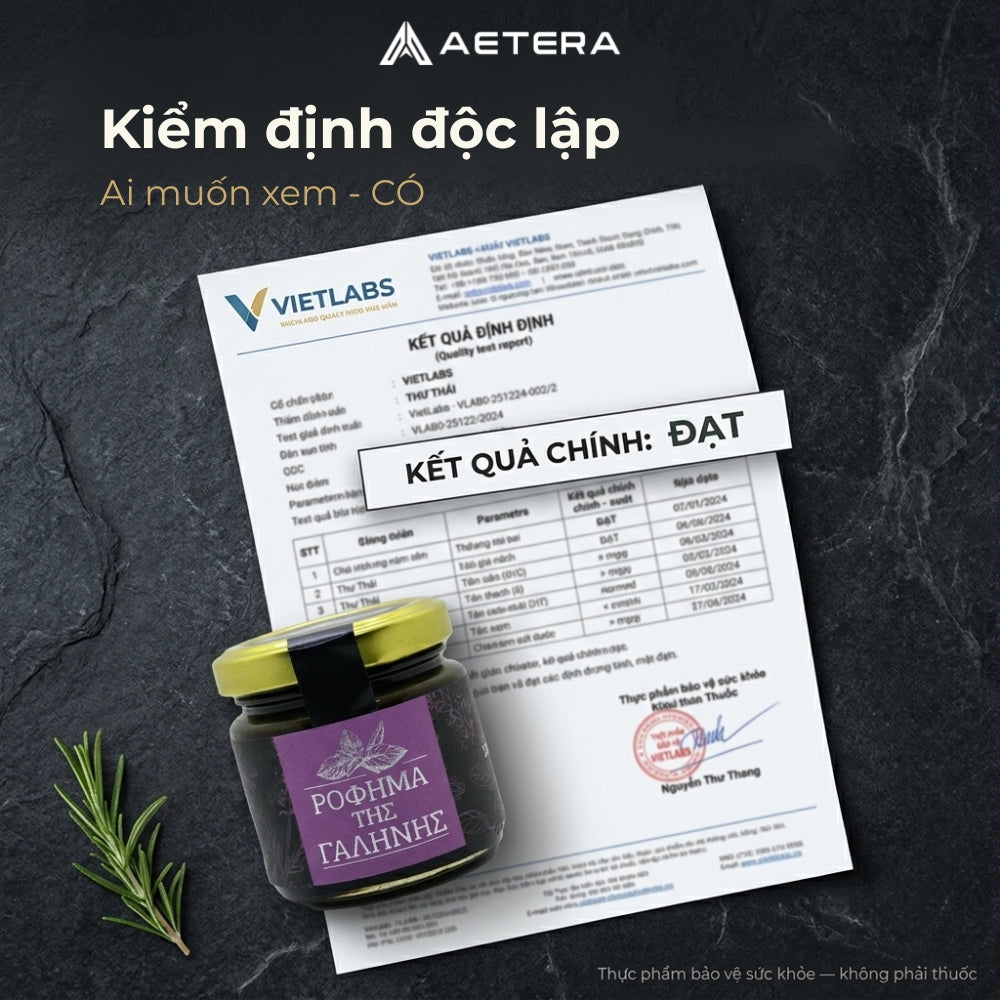 AETERA – Nước thảo mộc cô đặc Thư Thái