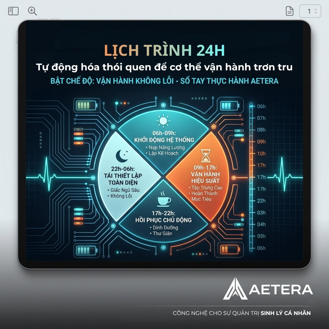 AETERA Lộ Trình 21 Ngày Làm Chủ Thần Kinh