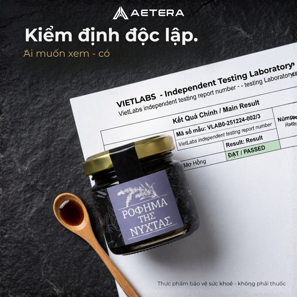 AETERA – Nước thảo mộc cô đặc Mơ Hồng