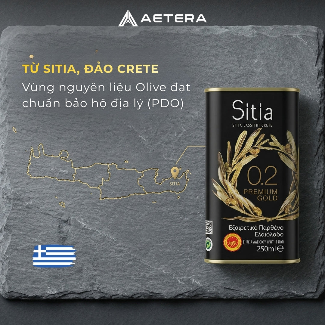 AETERA OLIVE ÉP XANH (250ML)