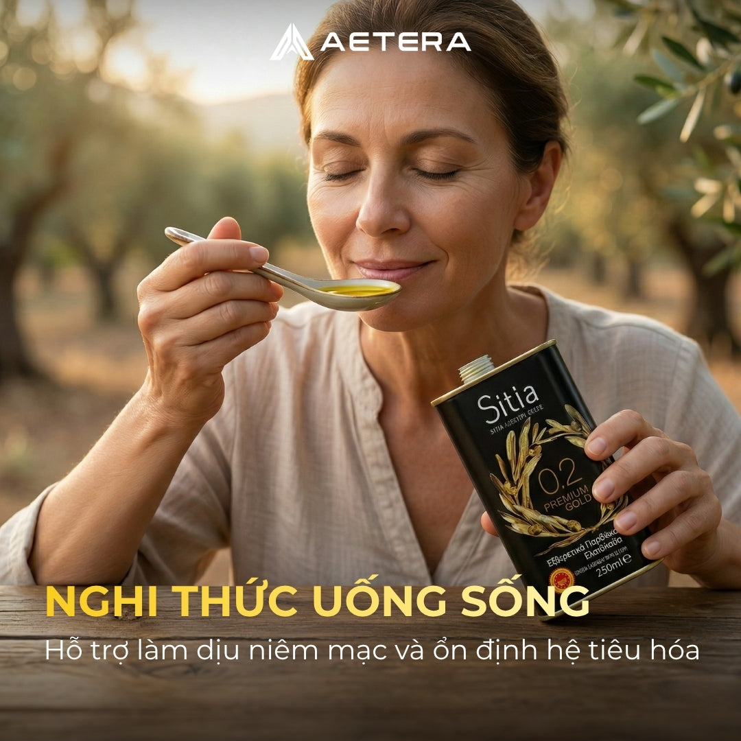 AETERA OLIVE ÉP XANH (250ML)
