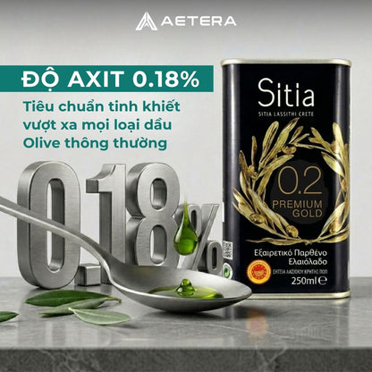 AETERA OLIVE ÉP XANH
