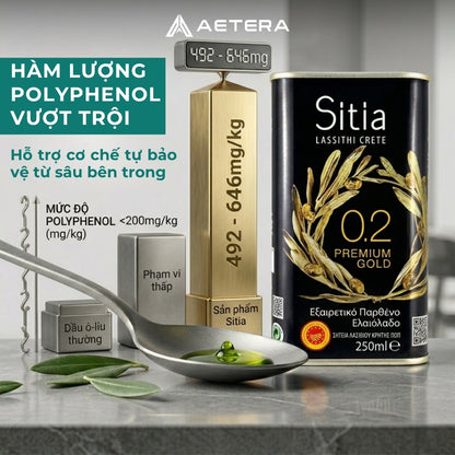 AETERA OLIVE ÉP XANH (250ML)